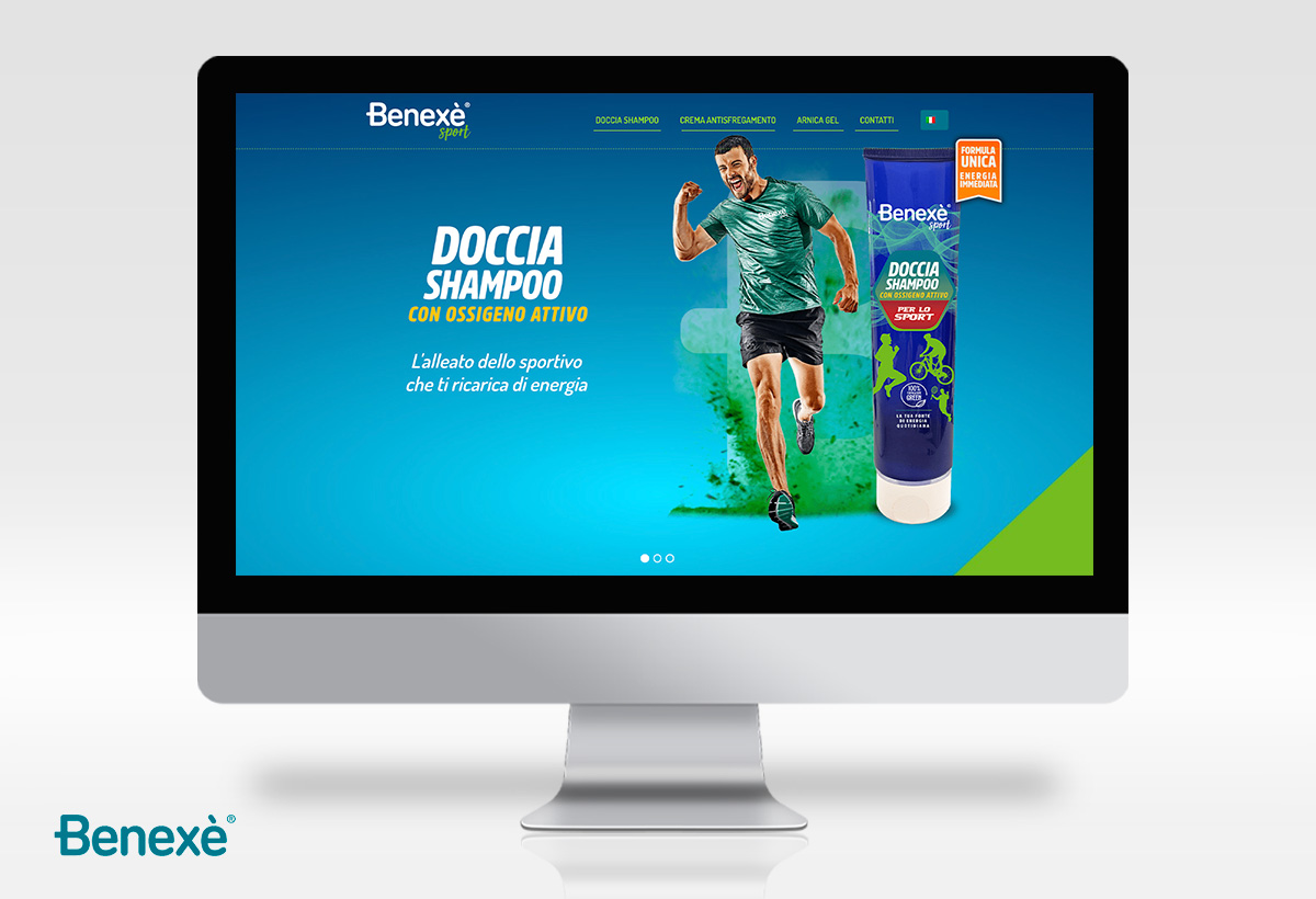 Comunicazione Grafica Web Benexè Sport - Alcoweb